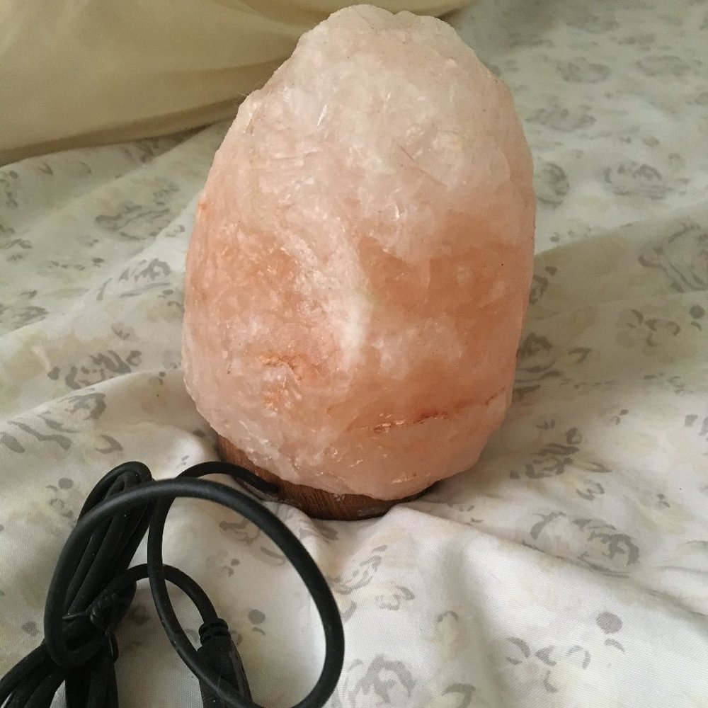 mini salt rock lamp